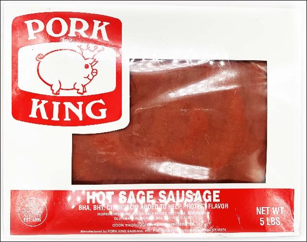 slide 1 of 1, Pork King P/Kng Saus Hot, 80 oz