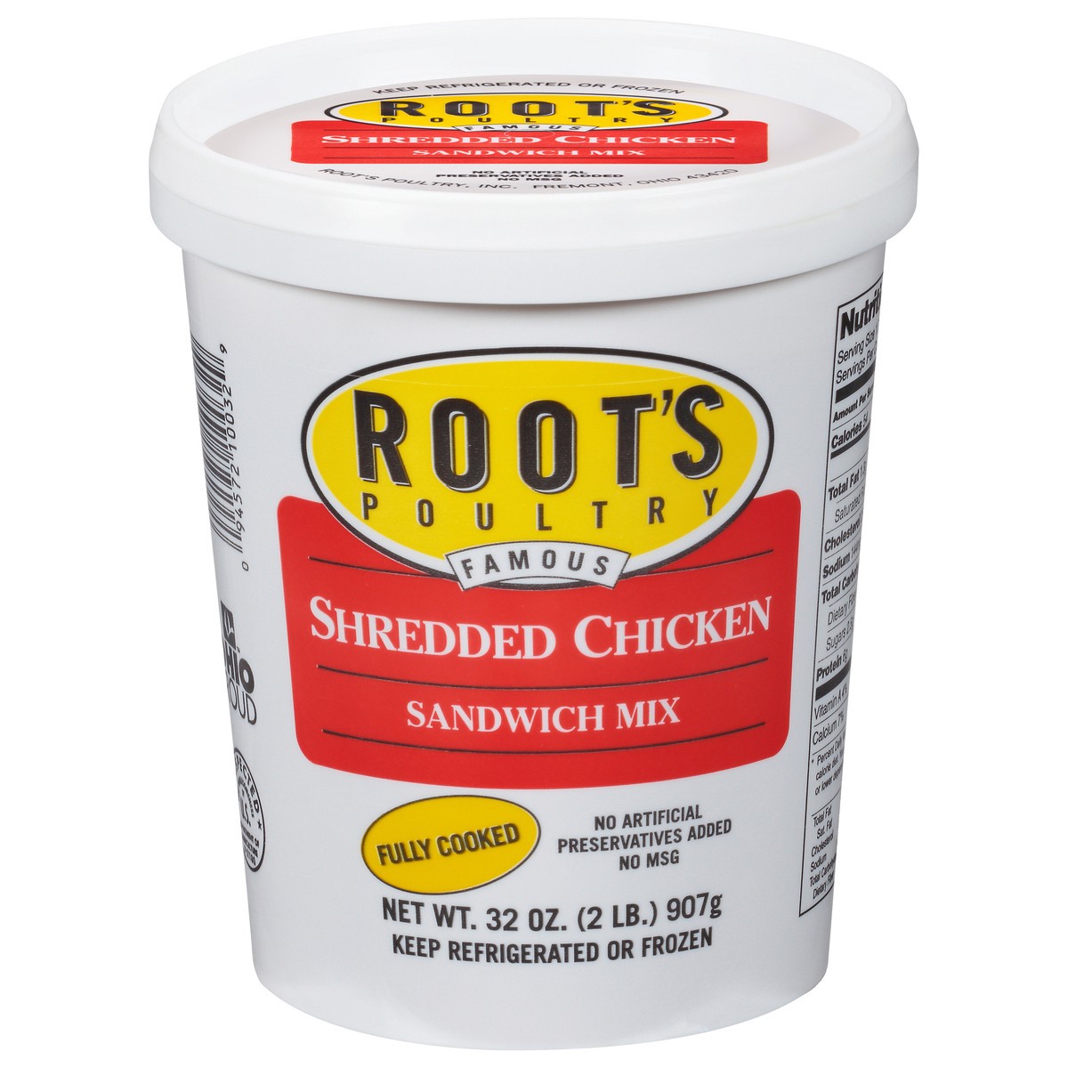 slide 1 of 13, Roots Shredded Chicken Sandwich Mix 32 oz, 32 oz