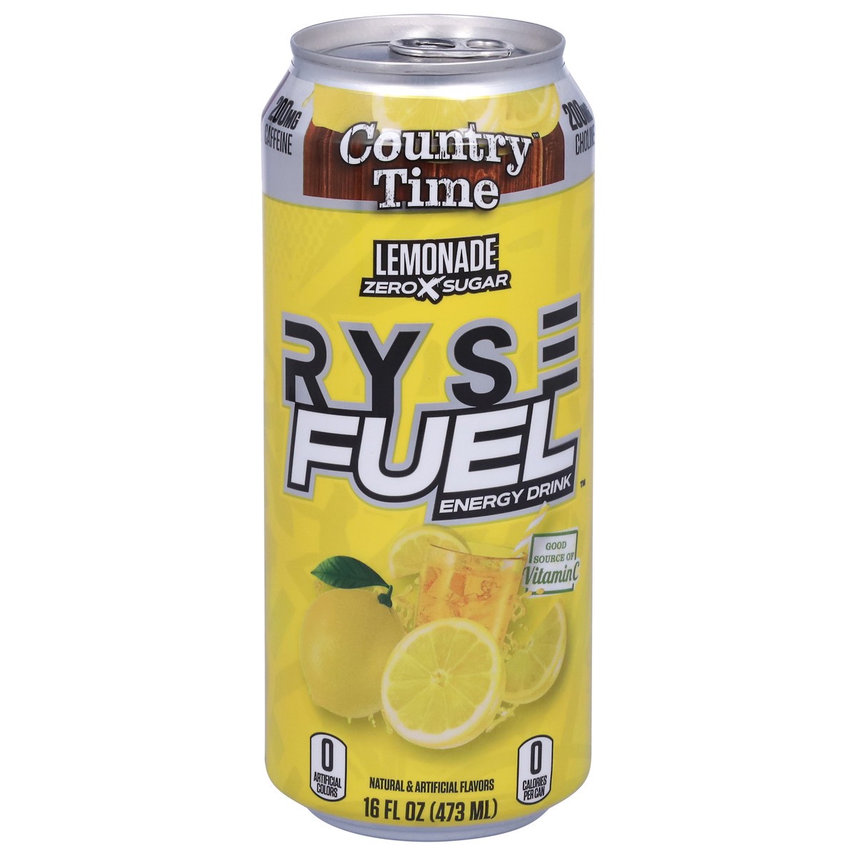 slide 7 of 13, RYSE Fuel Country Time Zero Sugar Lemonade Energy Drink 16 fl oz, 16 fl oz