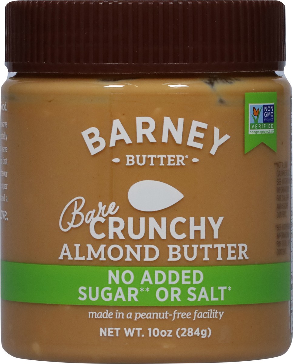 slide 6 of 9, Barney Bare Crunchy Almond Butter 10 oz, 10 oz