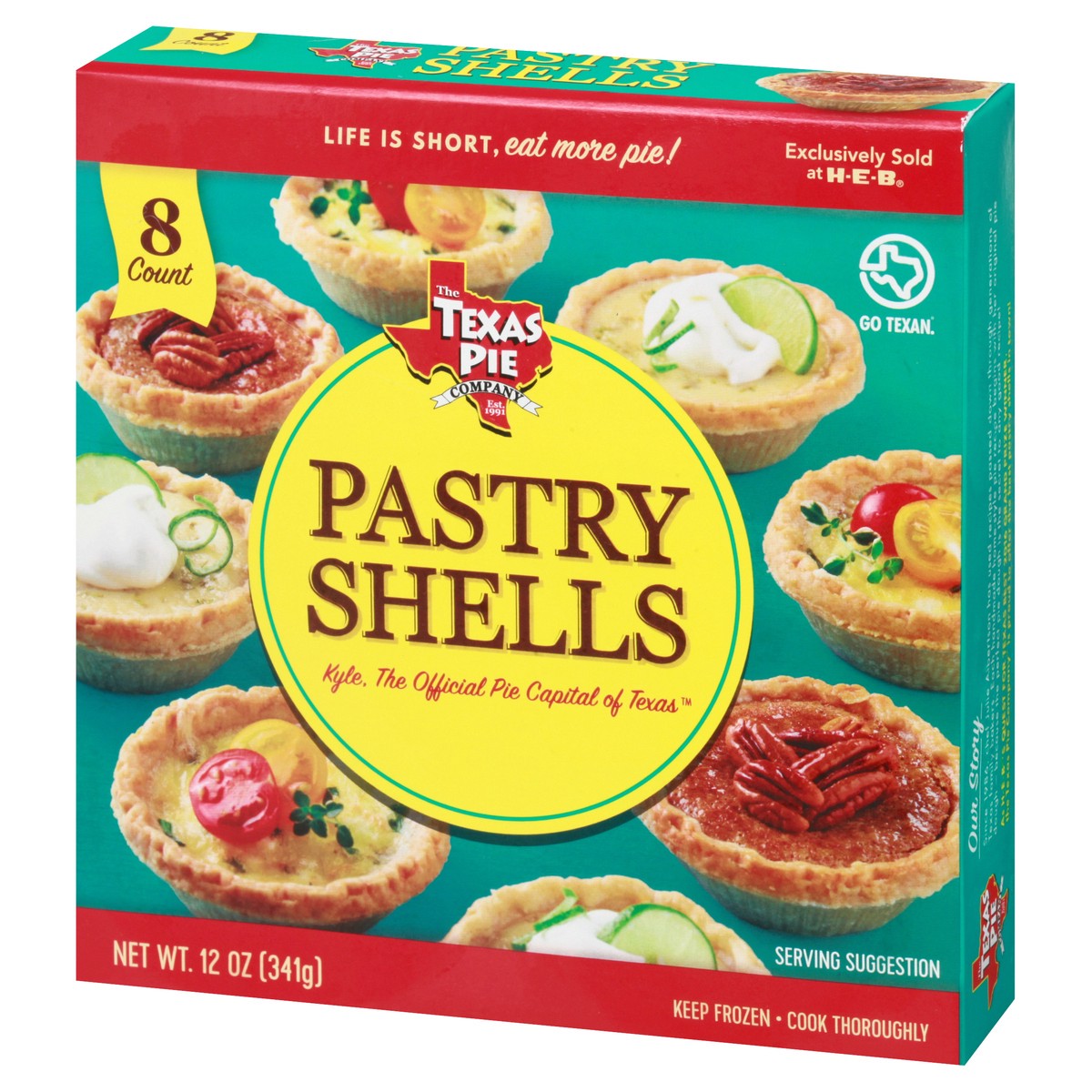 slide 6 of 10, Texas Pie Company Mini Pastry Shells, 8 ct