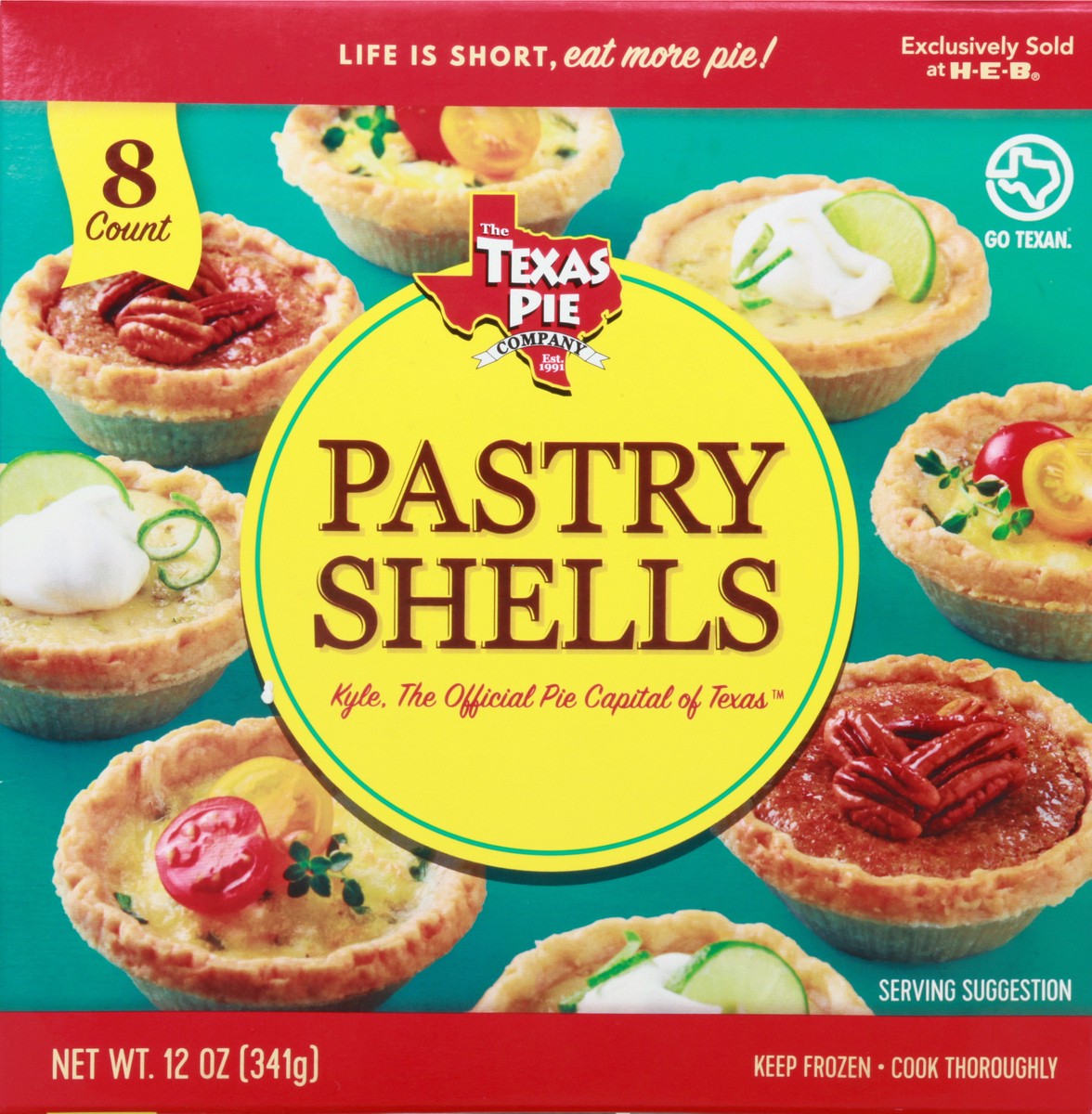 slide 7 of 10, Texas Pie Company Mini Pastry Shells, 8 ct