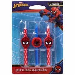 Spider-Man Birthday Candles