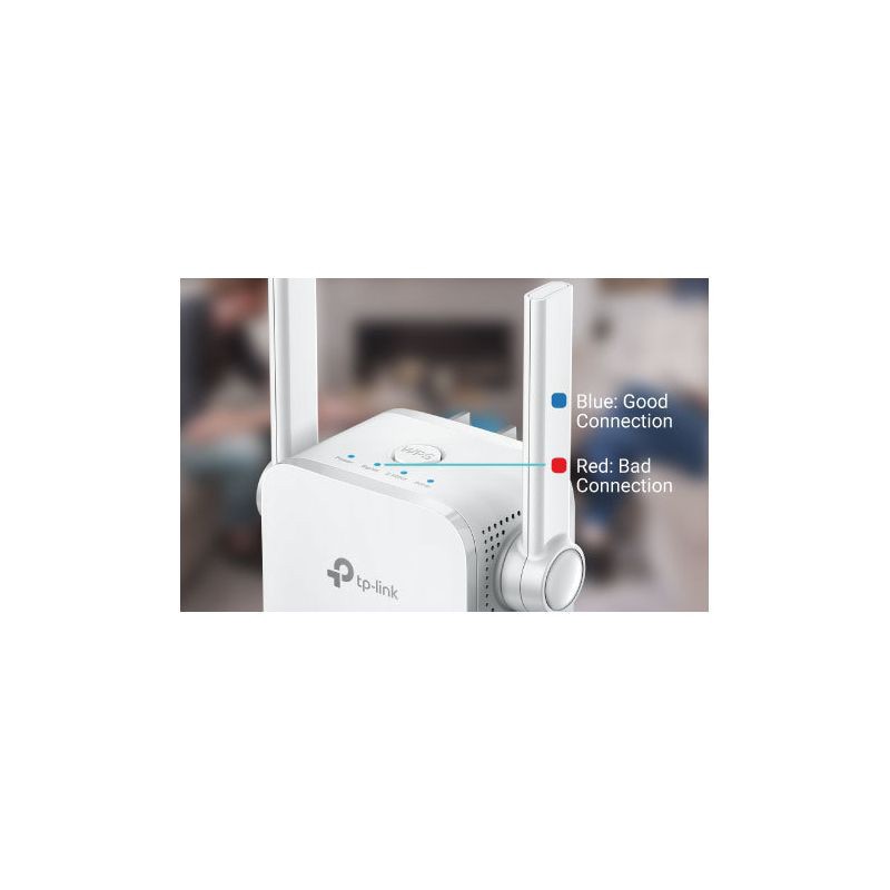 slide 5 of 9, TP-Link AC750 Wi-Fi Range Extender - White (RE205), 1 ct