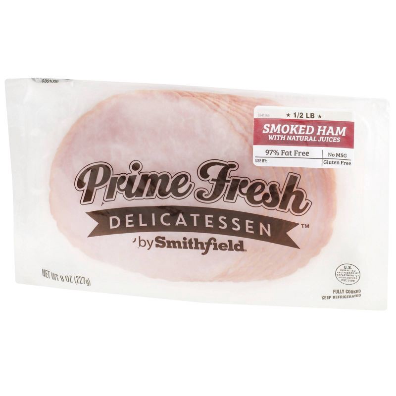 slide 3 of 5, Prime Fresh Delicatessen Prime Fresh Smoked Ham Lunchmeat - 8oz, 8 oz