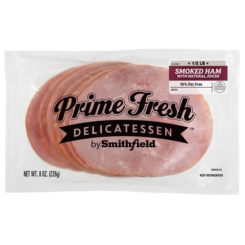 slide 5 of 5, Prime Fresh Delicatessen Prime Fresh Smoked Ham Lunchmeat - 8oz, 8 oz
