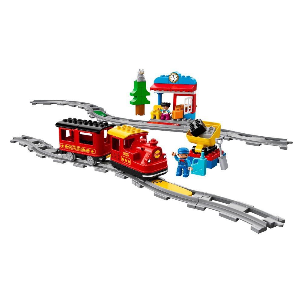 slide 2 of 7, LEGO DUPLO Town Steam Train 10874, 1 ct