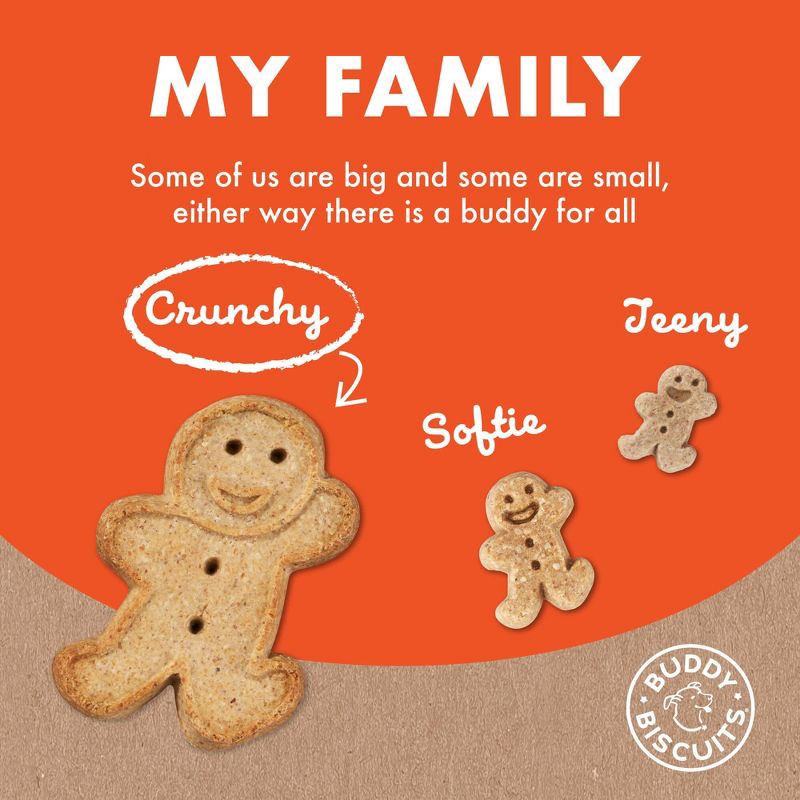 slide 8 of 10, Buddy Biscuits Oven Baked Crunchy Peanut Butter Dog Treats - 2lb, 2 lb