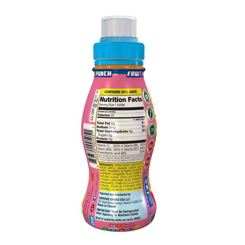 slide 5 of 5, Drink&Play Drink & Play Fruit Punch Spring Water - 10 fl oz, 10 fl oz