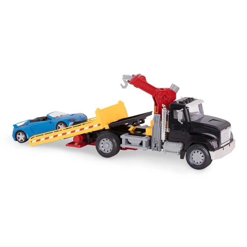 slide 4 of 8, DRIVEN by Battat – Large Toy Tow Truck with Car and Crane Arm, 1 ct