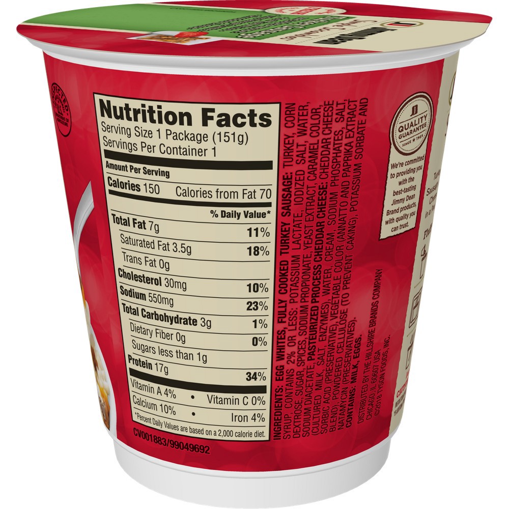 Jimmy Dean Simple Scrambles Turkey Sausage 5.35 oz Shipt