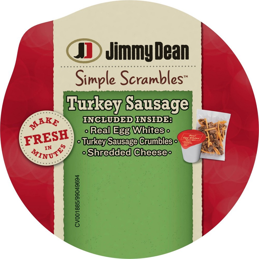 Jimmy Dean Simple Scrambles Turkey Sausage 5.35 oz Shipt