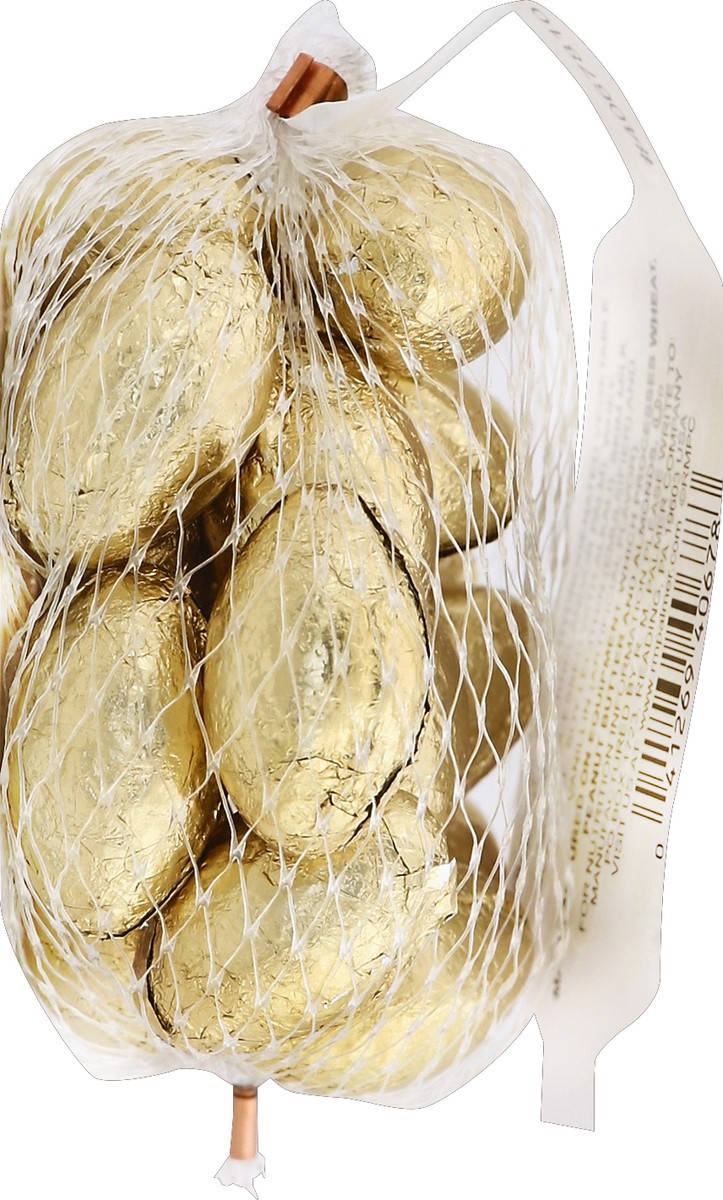 slide 5 of 6, Palmer Candy Gold Eggs Mesh Bag, 4 oz