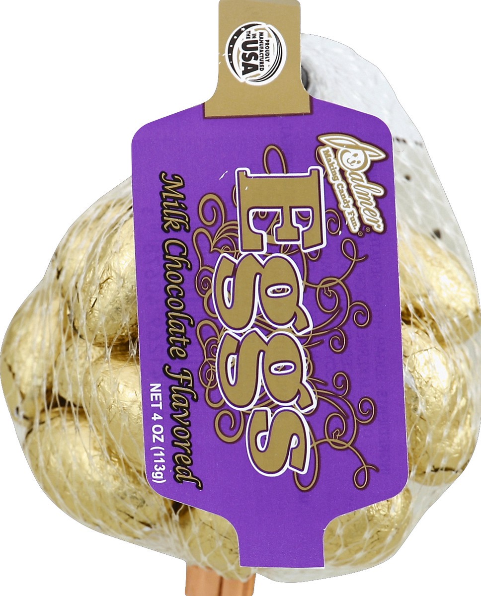 slide 1 of 6, Palmer Candy Gold Eggs Mesh Bag, 4 oz