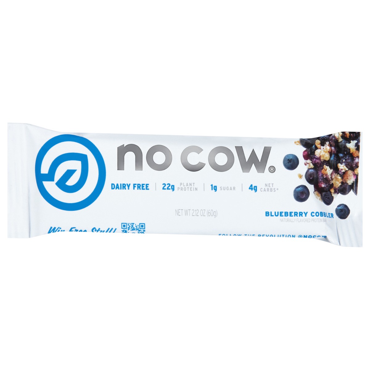 slide 2 of 11, No Cow Blueberry Cobbler Protein Bar 2.12 oz, 2.14 oz