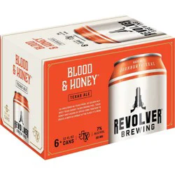 Revolver Brewing Revolver Blood & Honey Ale Beer - 6pk/12 fl oz Cans