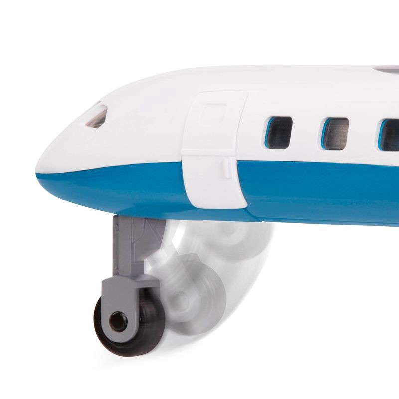 slide 6 of 8, DRIVEN by Battat – Airport Playset with Toy Airplane (32pc) – Micro Series: Educational Fine Motor Skills, 32 ct