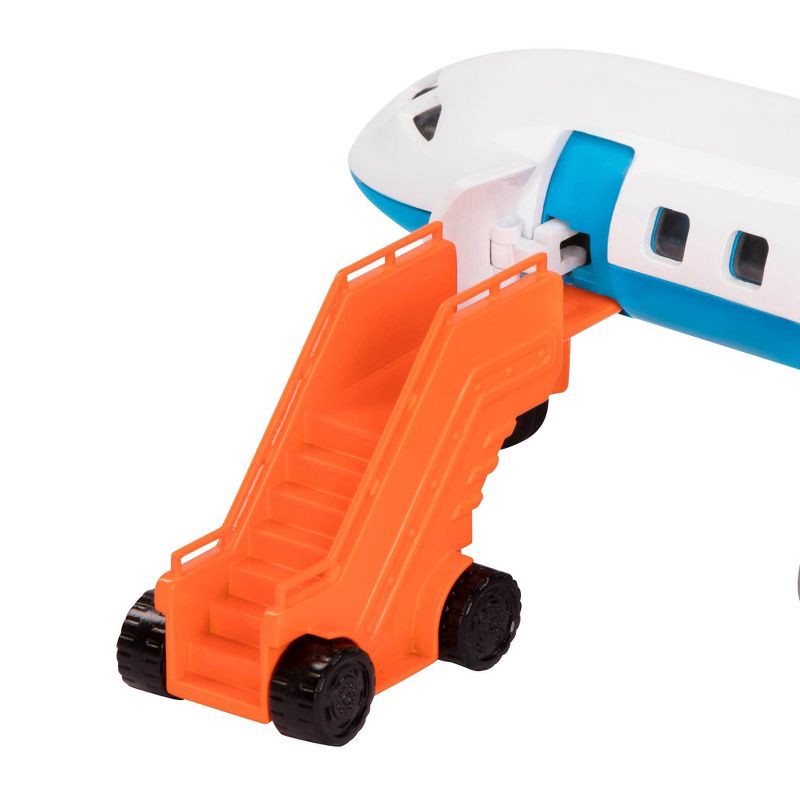 slide 7 of 8, DRIVEN by Battat – Airport Playset with Toy Airplane (32pc) – Micro Series: Educational Fine Motor Skills, 32 ct