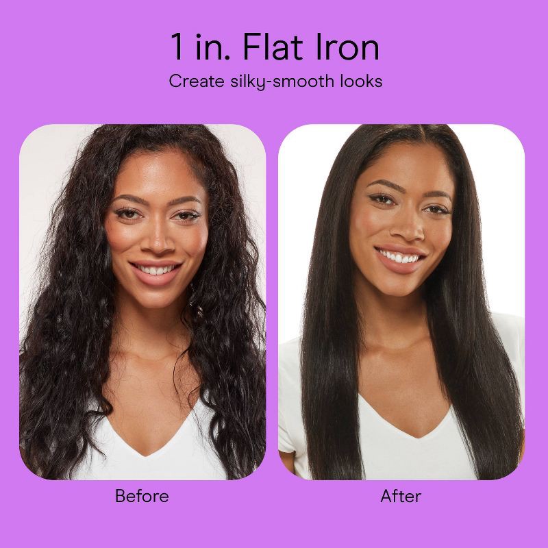 slide 8 of 9, Conair Double Ceramic Flat Iron - 1", 1 ct