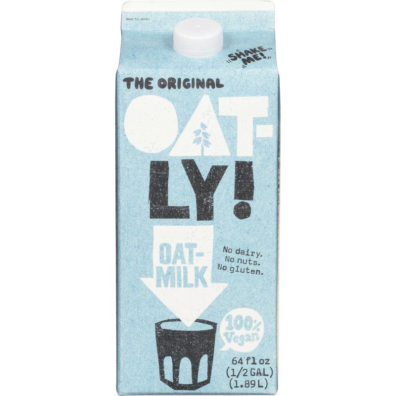 slide 5 of 7, Oatly Original Oatmilk Chilled Non-Dairy Milk - 64 fl oz, 64 fl oz