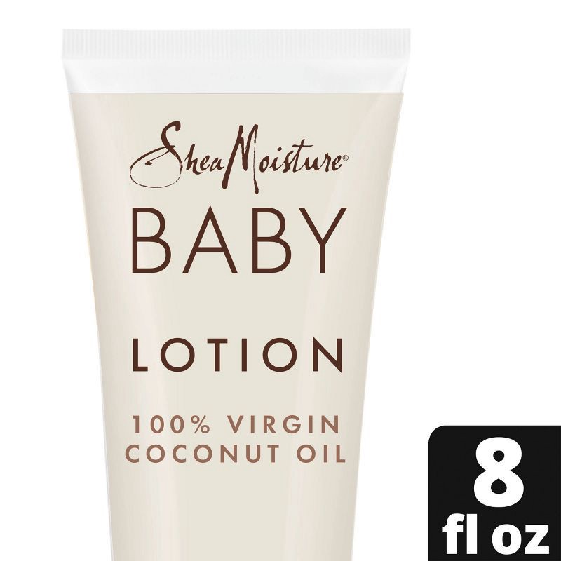 slide 1 of 8, SheaMoisture Baby Lotion 100% Virgin Coconut Oil Hydrate & Nourish for Delicate Skin - 8 fl oz, 8 fl oz