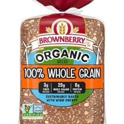 Brownberry Organic 100^ Whole Grain Bread - 27oz