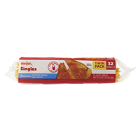 slide 7 of 9, Meijer American Cheese Singles, Twin Pack, 24 oz