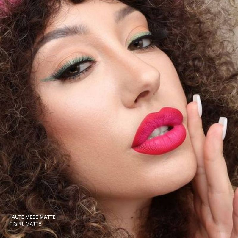 slide 5 of 7, The Lip Bar Vegan Matte Liquid Lipstick - Haute Mess - 0.24 fl oz, 0.24 fl oz