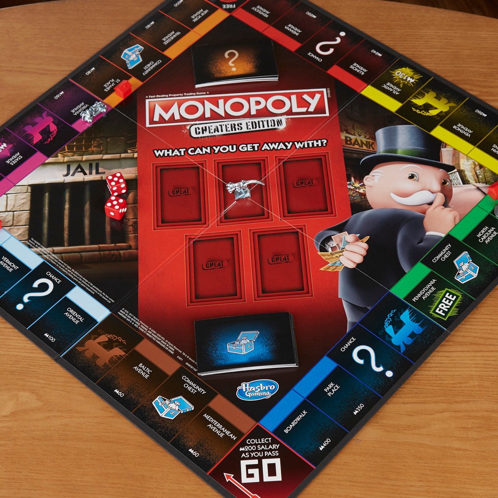 slide 5 of 12, Monopoly Cheaters Edition Board Game, 1 ct