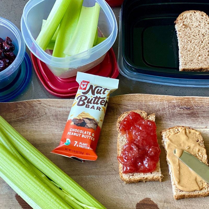 slide 8 of 10, CLIF Nut Butter Filled Chocolate Peanut Butter Energy Bar Organic -7g Protein - 8.8oz/5pk, 7 gram, 8.8 oz, 5 ct