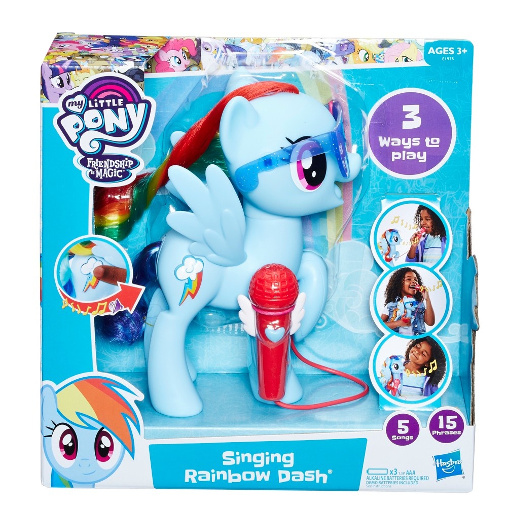 slide 2 of 8, My Little Pony Singing Rainbow Dash, 1 ct