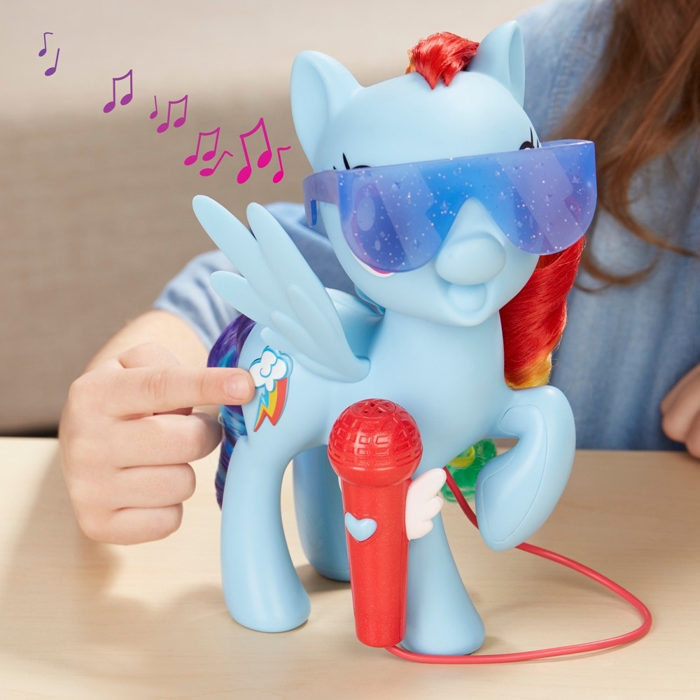 slide 4 of 8, My Little Pony Singing Rainbow Dash, 1 ct