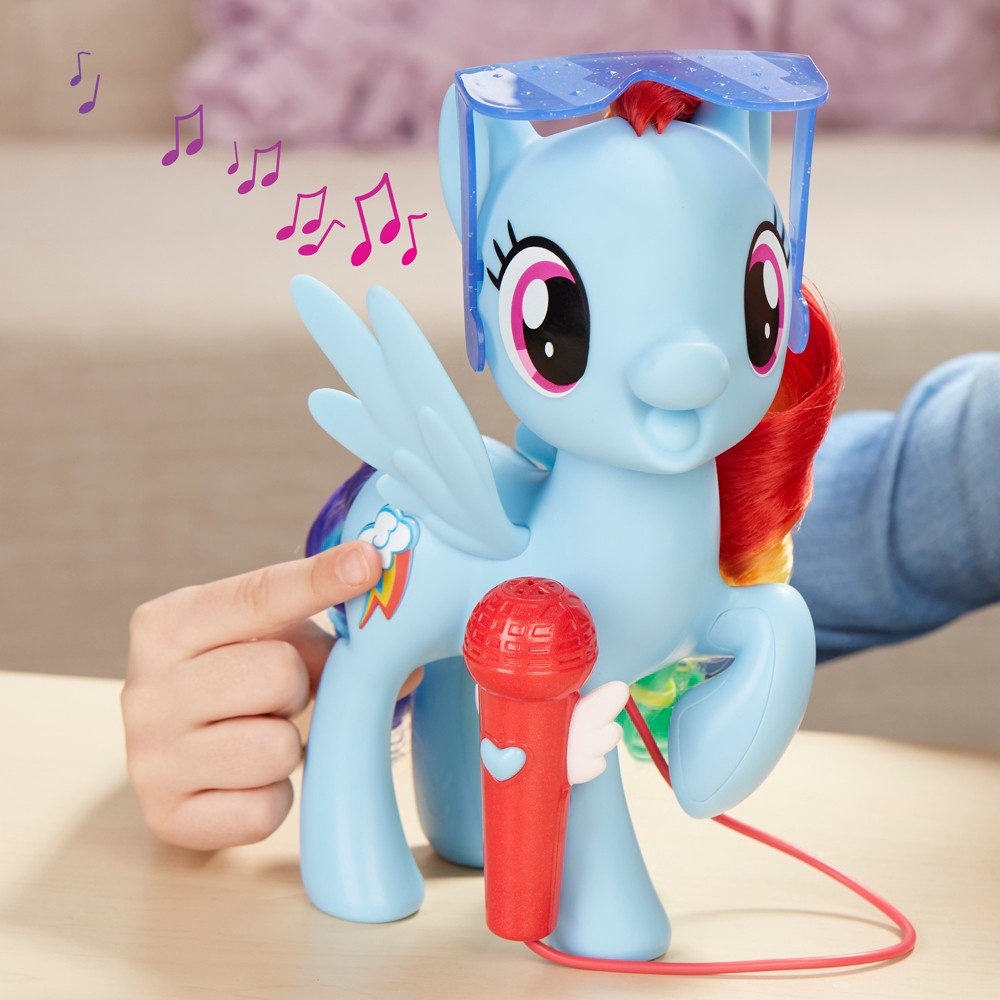 slide 6 of 8, My Little Pony Singing Rainbow Dash, 1 ct