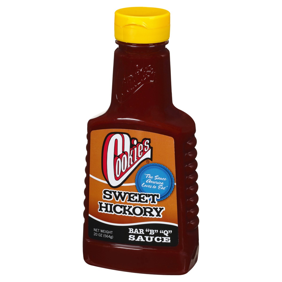 slide 12 of 13, Cookies Sweet Hickory Bar "B" "Q" Sauce 20 oz, 20 oz