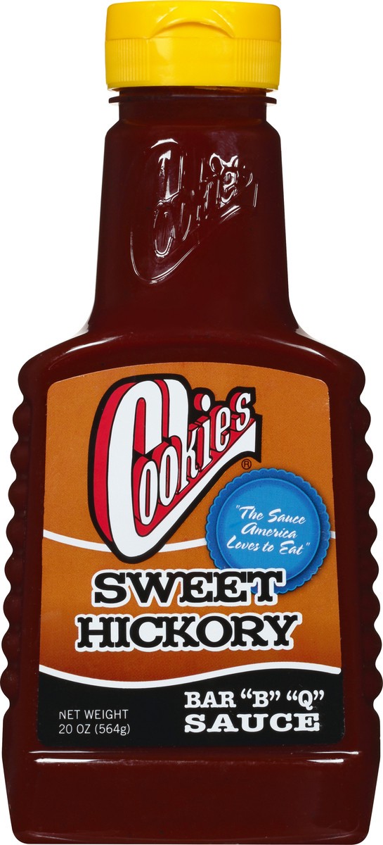 slide 11 of 13, Cookies Sweet Hickory Bar "B" "Q" Sauce 20 oz, 20 oz