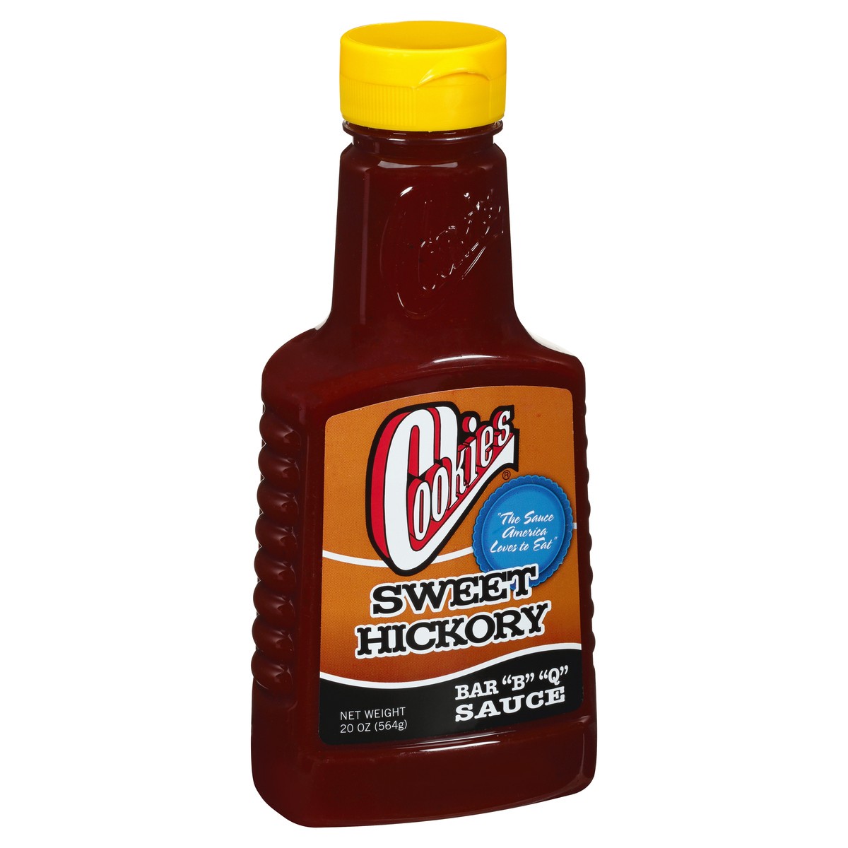 slide 6 of 13, Cookies Sweet Hickory Bar "B" "Q" Sauce 20 oz, 20 oz