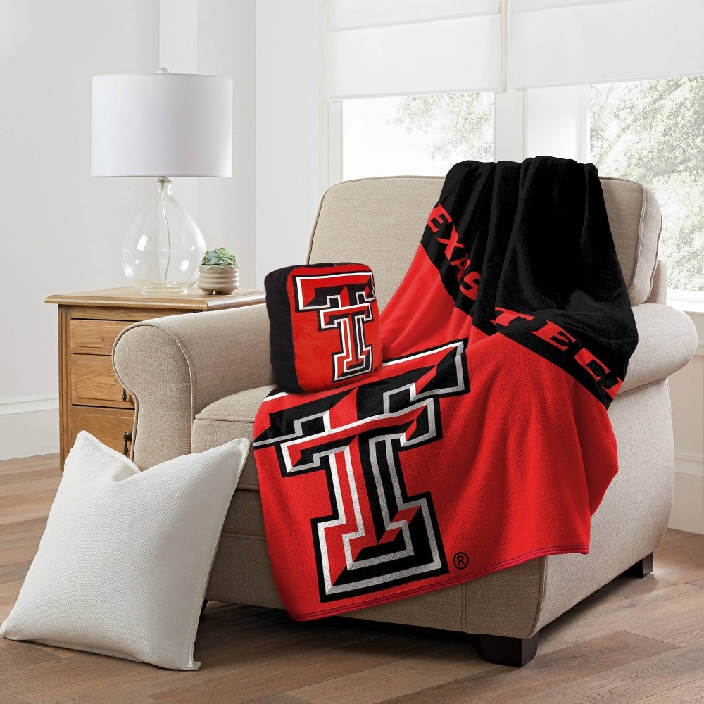 slide 3 of 3, NCAA Texas Tech Red Raiders Cloud Pillow, 1 ct