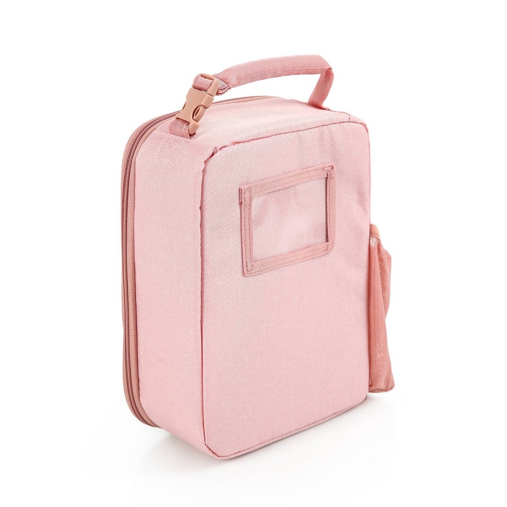 slide 4 of 6, Fulton Bag Co. Upright Lunch Bag - Millennial Pink, 1 ct