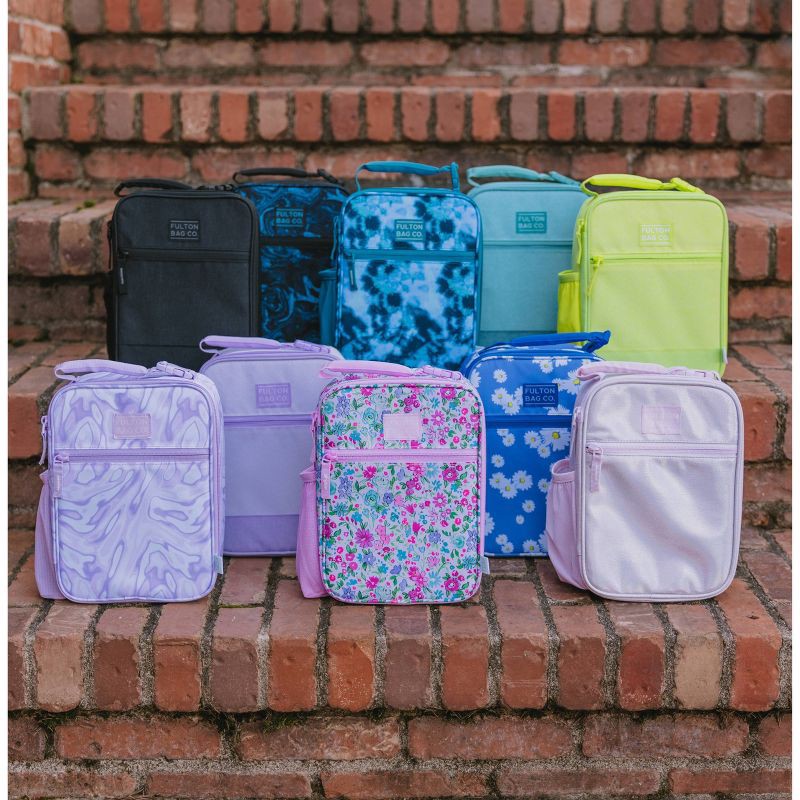 slide 13 of 18, Fulton Bag Co. Upright Lunch Bag - Black: BPA-Free, Solid Pattern, Zipper Closure, 1 ct