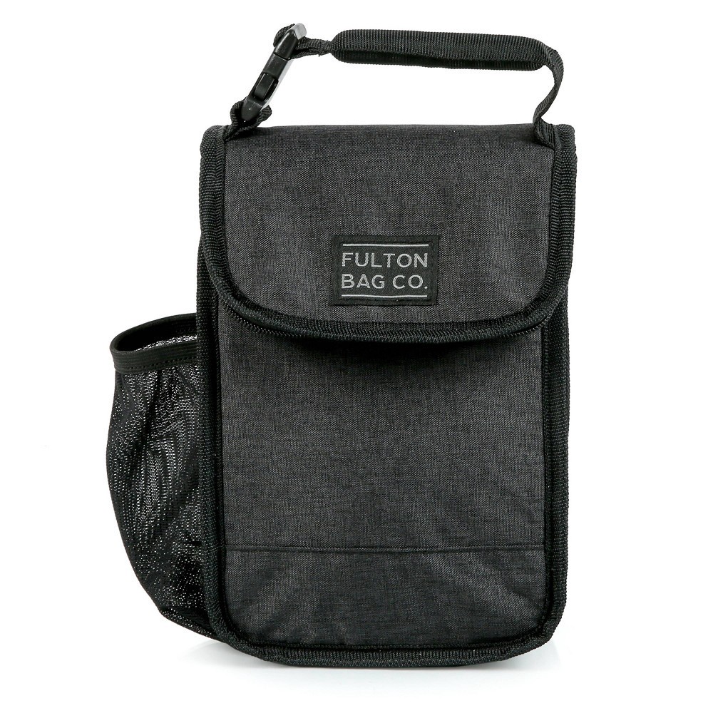 slide 6 of 9, Fulton Bag Co. Lunch Sack - Black, 1 ct