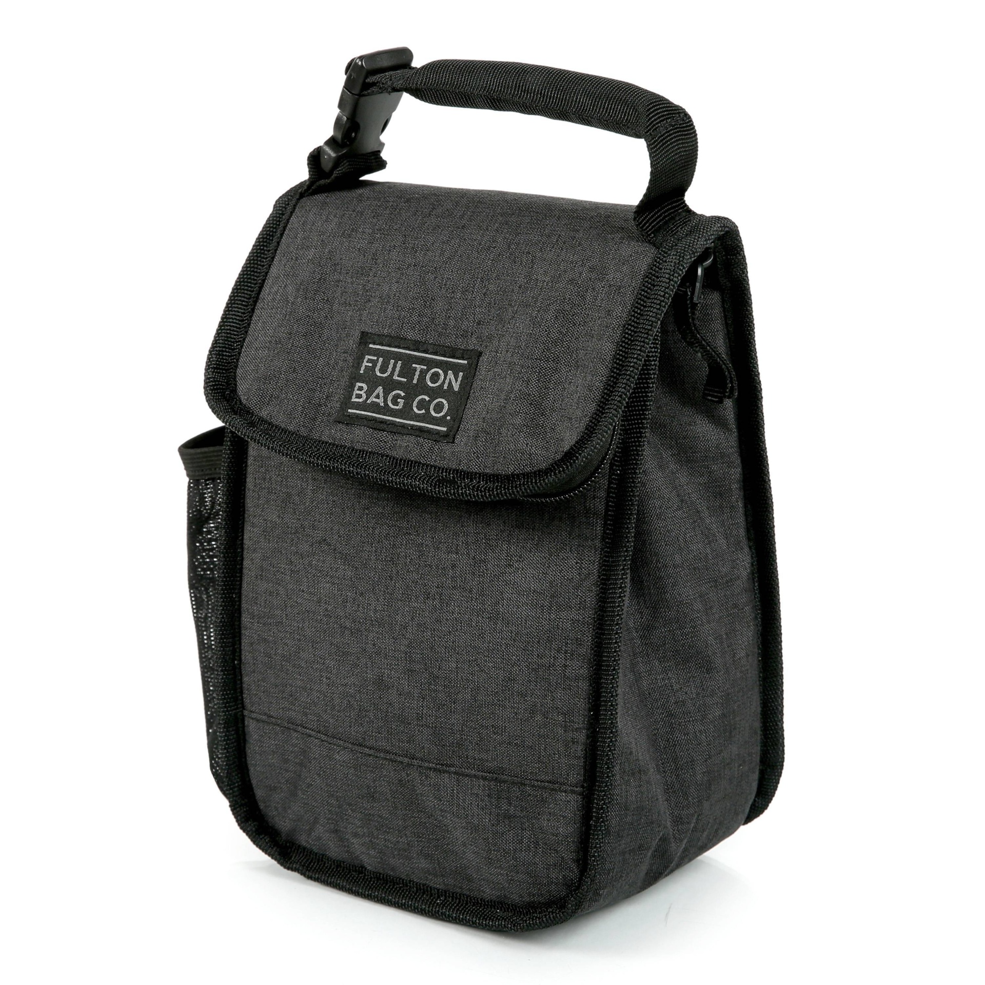 Fulton Bag Co. Munchsak Lunch Sack - Black - Invastor