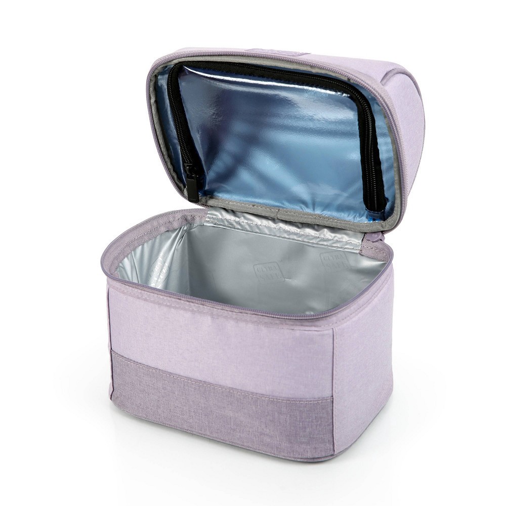 Fulton Bag Co. Dual Compartment Lunch Bag - Lavender 1 ct