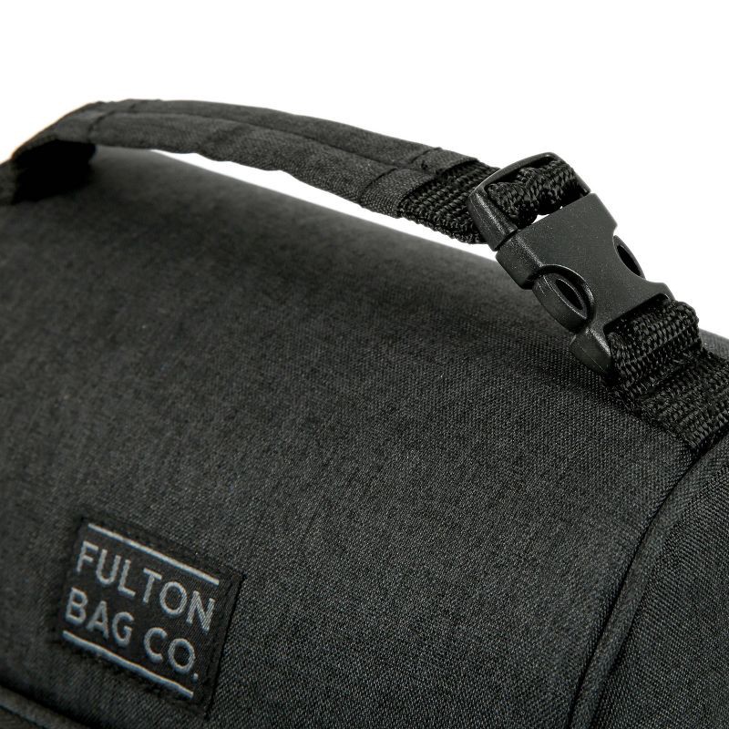 Fulton Bag Co. Dual Compartment Lunch Bag - Black