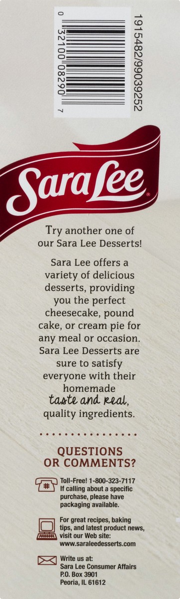 slide 4 of 13, Sara Lee Crème Pie Chocolate 19.6oz, 19.6 oz