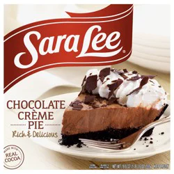 Sara Lee Crème Pie Chocolate 19.6oz