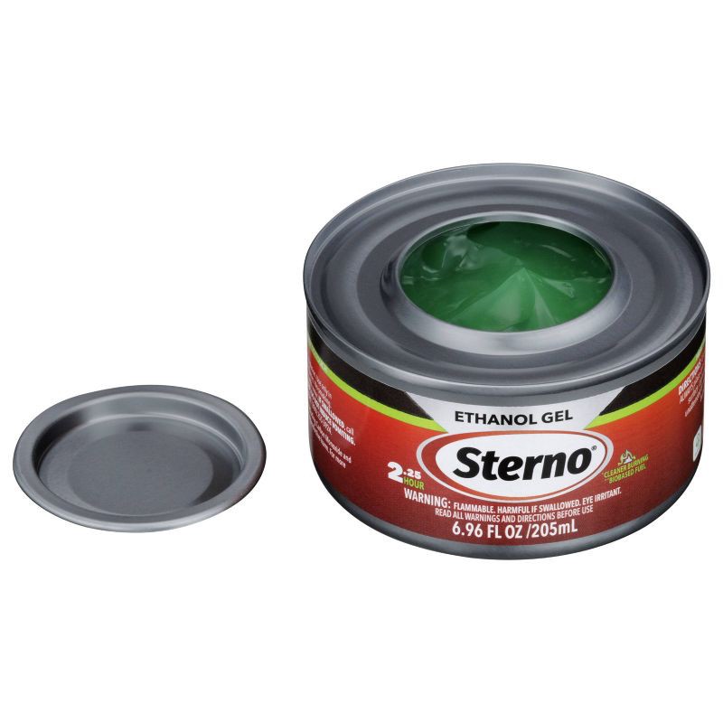 slide 3 of 7, Sterno Products Canned Heat Ethanol Gel Chafing Fuel - 6.96 fl oz, 6.96 fl oz