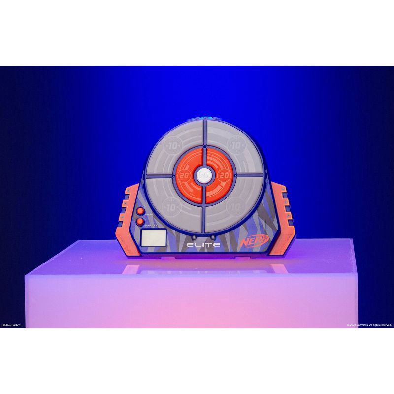 slide 5 of 11, NERF Elite Digital Light-Up Target, 1 ct