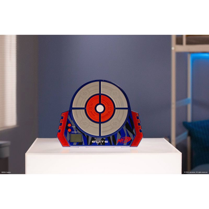 slide 7 of 11, NERF Elite Digital Light-Up Target, 1 ct