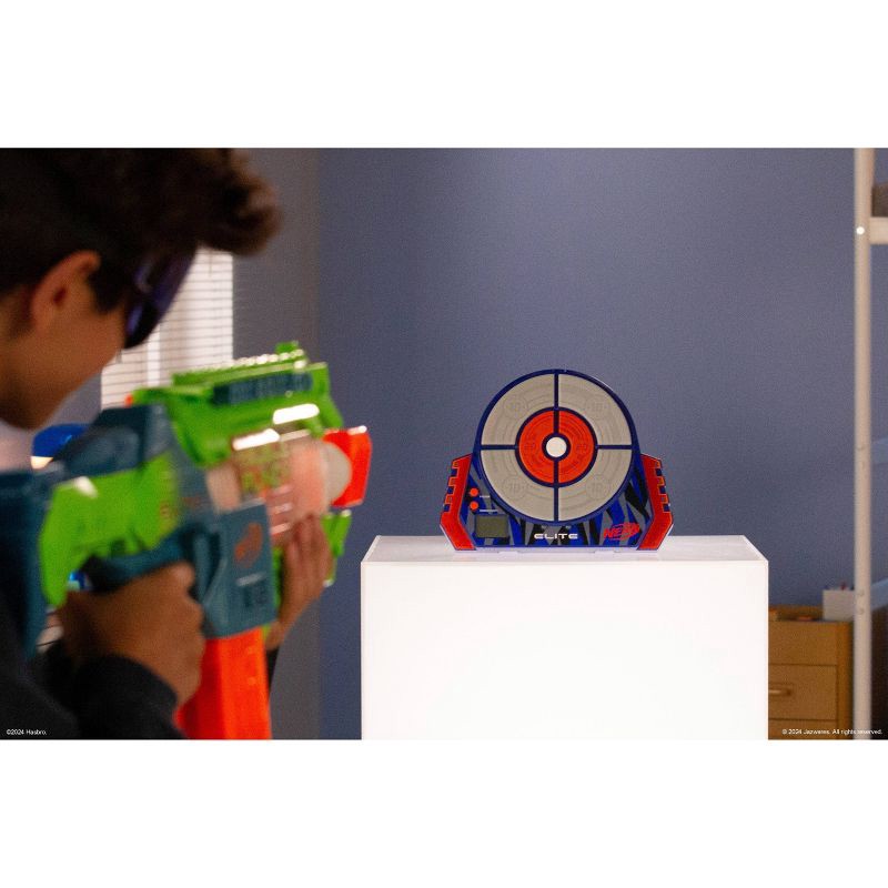 slide 8 of 11, NERF Elite Digital Light-Up Target, 1 ct