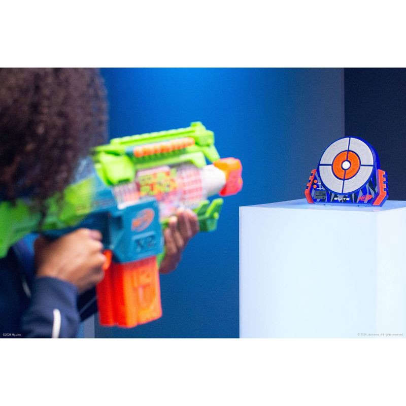 slide 9 of 11, NERF Elite Digital Light-Up Target, 1 ct